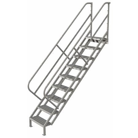 TRI-ARC WISS109242 STAIR UNIT STEEL 9 STEPS 450 LB LD CAP.