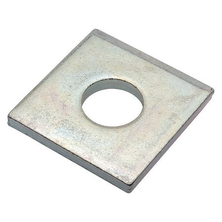 GRAINGER GLOBAL SOURCING Z8958-ZN SQR WSHR ZNC STL 3/4 IN 2X0.280IN 1PK