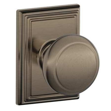 SCHLAGE F10 AND 620 ADD PASSAGE LATCH, ANDOVER KNOB, ADDISON ROS