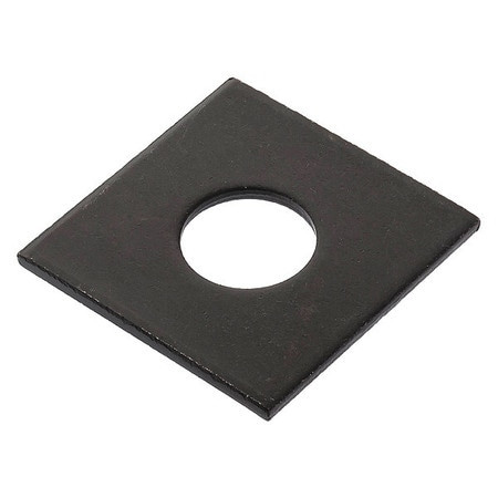 GRAINGER GLOBAL SOURCING Z8945-BOX SQR WSHR BLKOX STL 3/4 IN 2X0.128IN 1PK