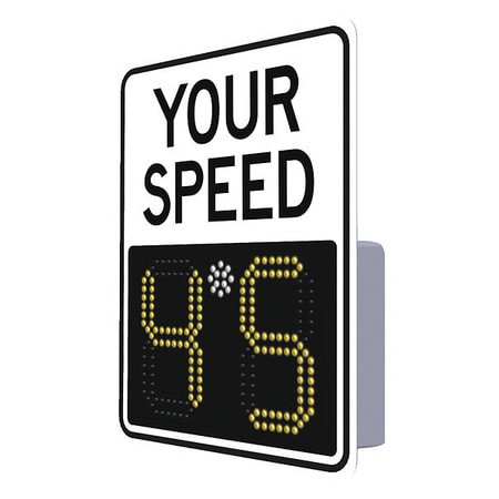 TAPCO 138842 TAPCO 138842 EV 11" RADAR FEEDBACK SIGN,