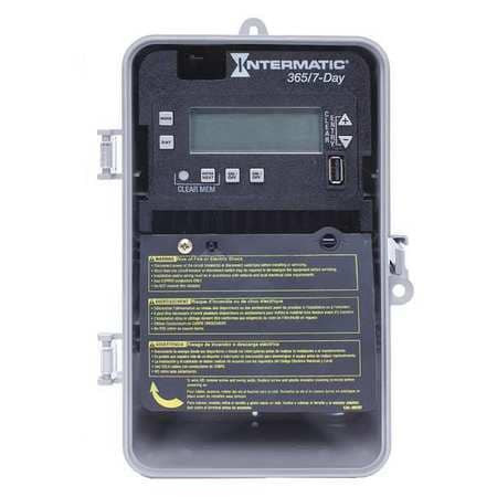 INTERMATIC ET2725CP ELECTRONIC TIMER,7/365 DAYS,30A