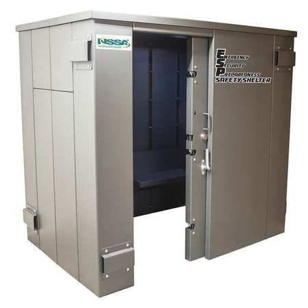 ESP SAFETY SHELTER SR84x054G TORNADO SAFE ROOM (9) PEOPLE