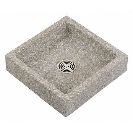 FIAT PRODUCTS SB2424501 FIAT MOP SVC BASIN SQUARE 20INX20INX4IN