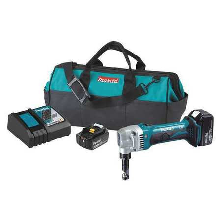 MAKITA XNJ01T 18V LXT 16 GAUGE NIBBLER KIT (5.0AH)