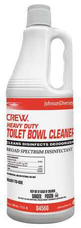 DIVERSEY 04560. TOILET BOWL CLEANER 32 OZ. MINT BLUE