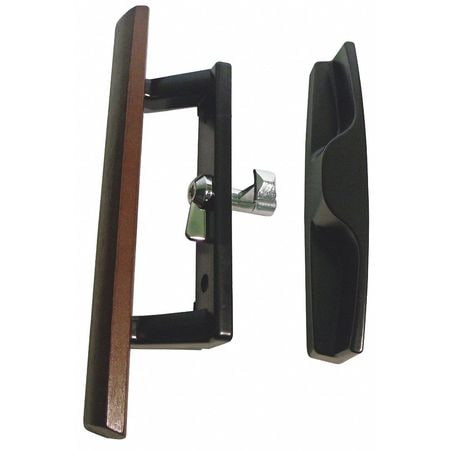 GRAINGER GLOBAL SOURCING 13-106X HANDLE SET WOOD/ZINC 8-1/2 L X 4-1/2 H