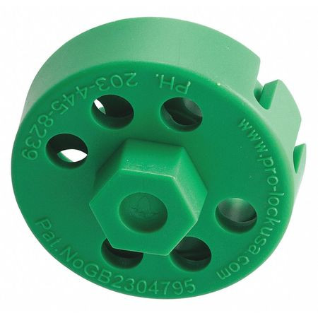 BRADY SPC ABSORBENTS 122246 CABLE LOCKOUT GREEN NYLON
