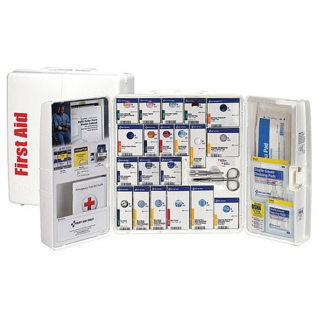 FIRST AID ONLY 1300-FAE-0103 FIRST AID CABINET PLASTIC 254 PIECES