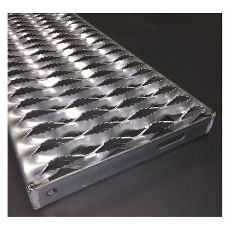 DIRECT METALS COMPANY LLC 3241514-TRD48 ANTI-SLIP STAIR TREAD 48 L 9-1/2 W
