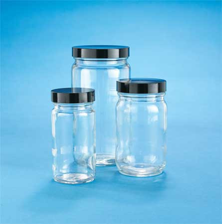 KIMBLE 5710448V-21 AC MEDIUM ROUND BOTTLE W/ CAP 125ML PK24