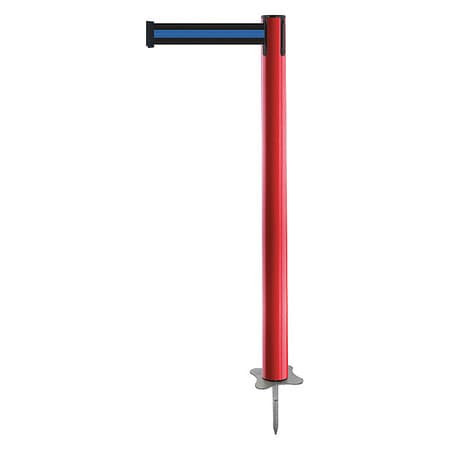 TENSABARRIER 884-21-MAX-S1X-C SPIKE POST RED POST 43 H