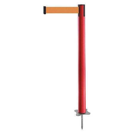 TENSABARRIER 884-21-MAX-O5X-C SPIKE POST RED POST 43 H
