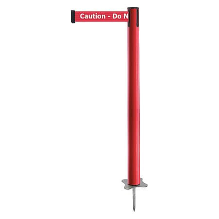TENSABARRIER 884-21-MAX-RGX-C SPIKE POST RED POST 43 H