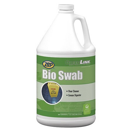 ZEP COMMERCIAL PRODUCTS H70123 ZEP BIO SWAB4CS GL
