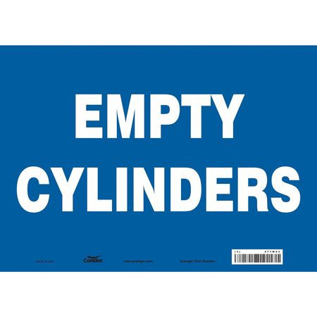 CONDOR USA INC 471M23 SAFETY SIGN 14 W 10 H 0.004 THICKNESS