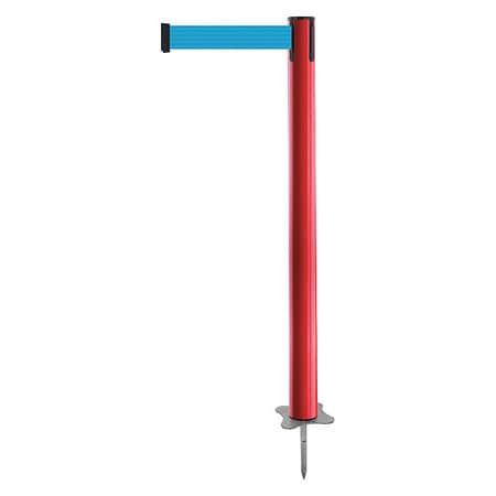 TENSABARRIER 884-21-STD-L3X-C SPIKE POST RED POST 43 H