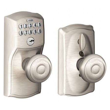 SCHLAGE FE595 CAM619GEO GRADE 2 KEYPAD ENTRY WITH AUTO LOCK, CAM