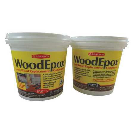 WOODEPOX WE2QKR WOOD FILLER 2 QT. TUB