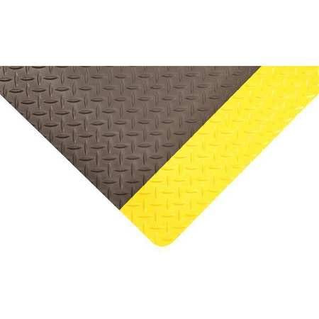 NOTRAX 485S0049YB ANTIFATIGUE MAT, 9 FT. L X 4 FT. W, 9/16