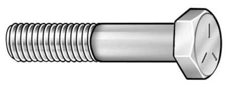 GRAINGER GLOBAL SOURCING AEU06040GR8C HEX CAP SCREW 3/8 -16 1-1/4 STEEL PK800