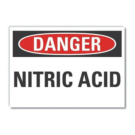 LYLE LCU4-0342-ND_10X7 NITRIC ACID DANGER LBL,7X10IN,POLYESTER