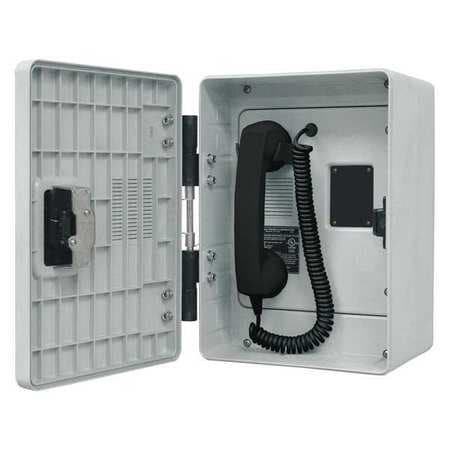 HUBBELL 257-001SK AUTODIAL TELEPHONE ANALOG GRAY