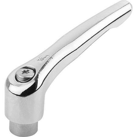 KIPP K0123.0046 ADJUSTABLE HANDLE M4 ZINC