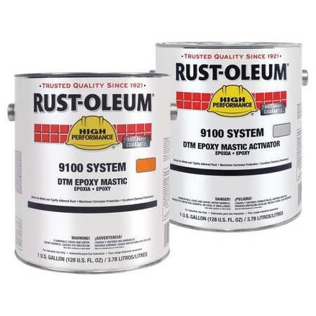 RUST-OLEUM 59JM49 EPOXY ACTIVATOR FINISH KIT ORANGE