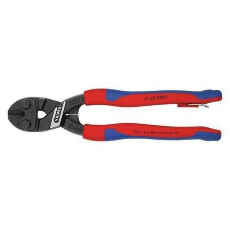 KNIPEX 71 02 200 T BKA 8.2" OAL 13/64" CAPACITY, BOLT CUTTER