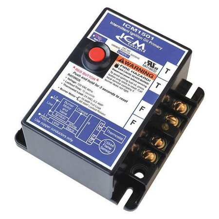 ICM ICM1501 OIL BURNER IGNITION TRANSFORMER,10 MA