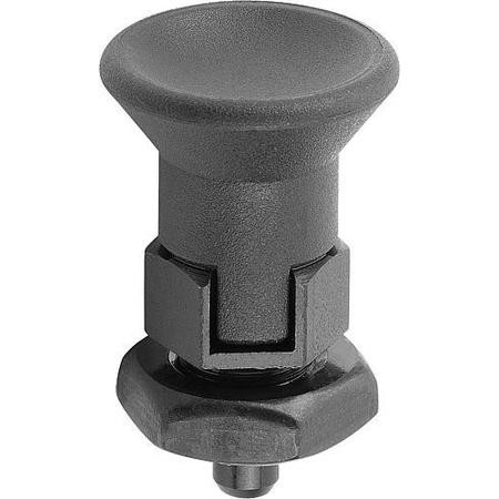 KIPP K0631.8410A7 SPRING PLUNGER 3/4 -10 STEEL