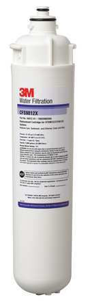 3M WATER FILTRATION PRODUCTS 5631608 QUICK CONNECT FILTER,0.5 MICRON,1.5 GPM