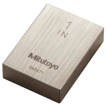 MITUTOYO 611641-531 GAGE BLOCK 25/64 L 3/8 H STEEL ASME 0