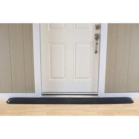 EZ EDGE TRANSITIONS MRAEZ0140 ADA COMPLIANT RAMP MATTE BLACK 13 H