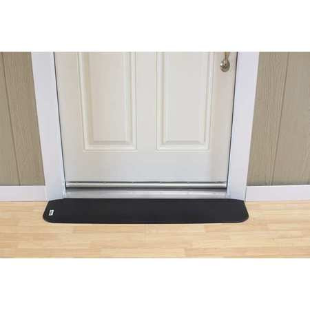 EZ EDGE TRANSITIONS MRAEZ0050 ADA COMPLIANT RAMP,MATTE,BLACK,3/4"H