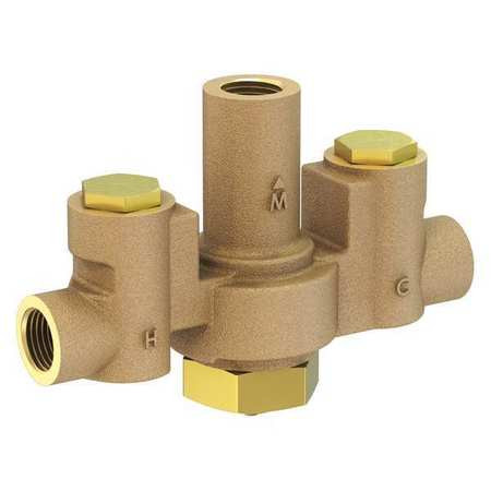 ACORN ST7069 MIXING VALVE BRASS 12 GPM FLOW 1/2 INLET