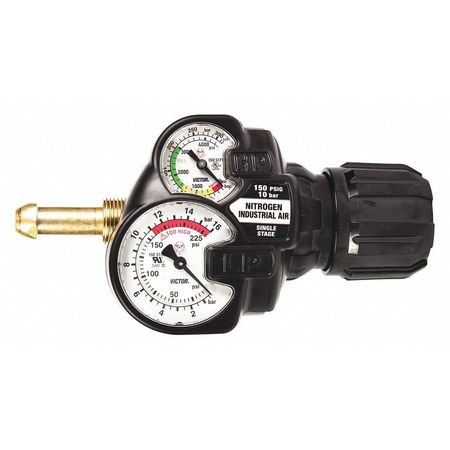 VICTOR 0781-3614 GAS REGULATOR BRASS 2-1/2 GAUGE SIZE