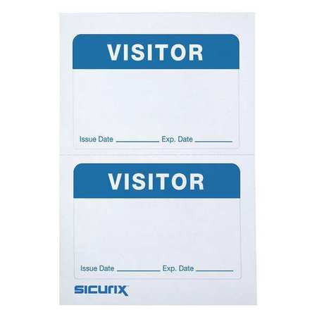 SICURIX BAU 67630 ID ADHESIVE BADGE ADHESIVE PK600