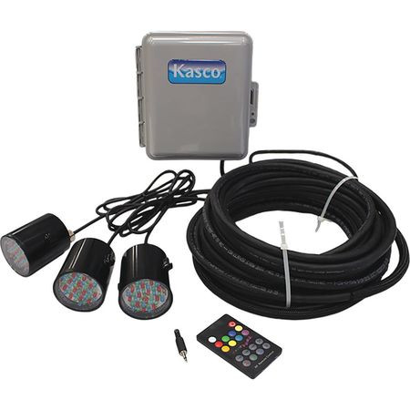 KASCO RGB6C5-050 LIGHTING SYSTEM 6 LAMPS 5W CORD 50 FT L