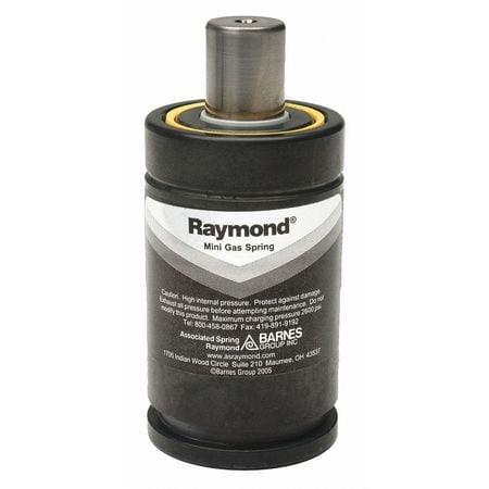 ASSOCIATED SPRING RAYMOND TU 7500-050 GAS SPRING CARBON STEEL FORCE 16860 LB.