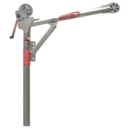 OZ LIFTING PRODUCTS OZ500DAV OZ LIFTING STEEL DAVIT CRANE 500 LB. CAP