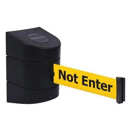 TENSABARRIER 897-15-R-33-NO-YAX-C BARRIER POST PLASTIC POST BLACK FINISH