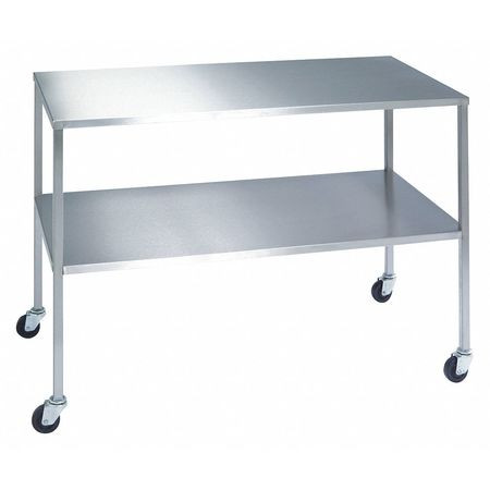 LAKESIDE 8399 FIXED HEIGHT WORK TABLE,SS,24" D X 72" W