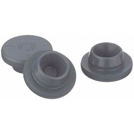 WHEATON INDUSTRIES INC. W224100-405 STRAIGHT PLUG STOPPER GRAY PK1000