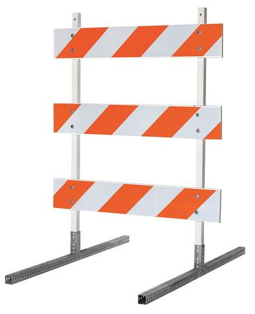 GRAINGER GLOBAL SOURCING 7Y500 BARRICADE TYPE III SNGL SIDE LEFT SLANT