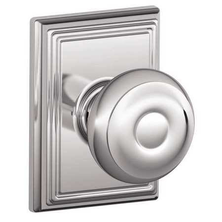 SCHLAGE F10 GEO 625 ADD PASSAGE LATCH, GEORGIAN KNOB, ADDISON RO