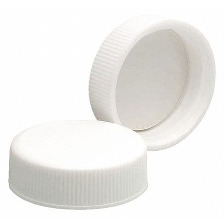 WHEATON INDUSTRIES INC. 239236 CAP 33-400MM PP WHITE CLEAR PK144