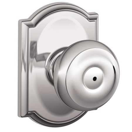 SCHLAGE F40 GEO 625 CAM KNOB LOCKSET MECHANICAL PRIVACY GRD. 2