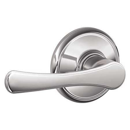 SCHLAGE F10 VLA 625 GRADE 2 PASSAGE LATCH, AVILA LEVER, BRIG